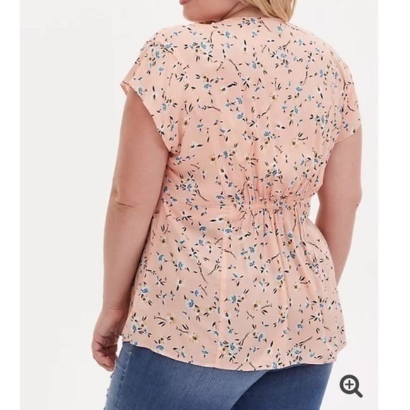 NWT Torrid size 2 fit and flare blouse - Picture 2 of 10